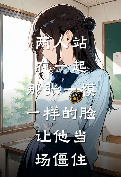 两人站在一起,那张一模一样的脸,让他当场僵住
