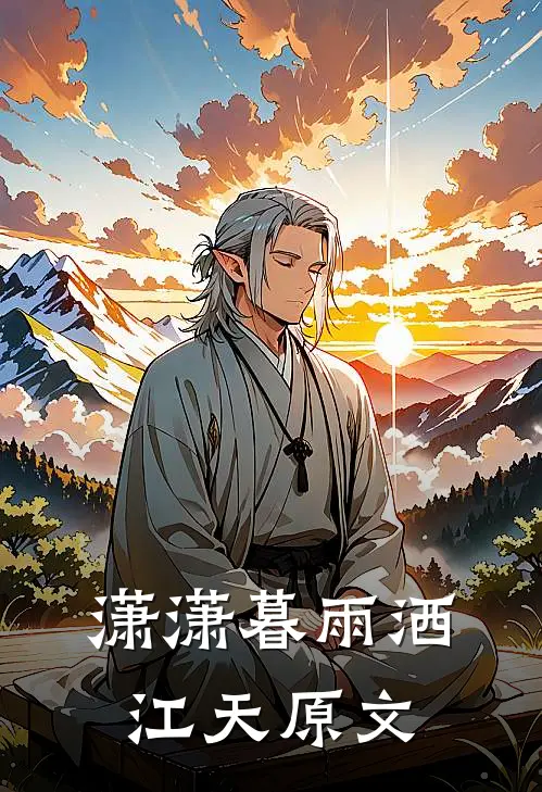 潇潇暮雨洒江天原文