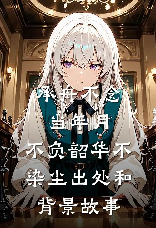 承舟不念当年月,不负韶华不染尘出处和背景故事