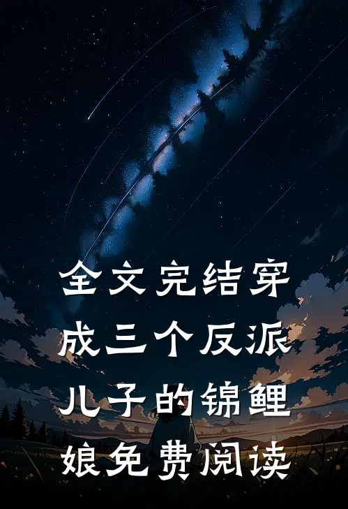 全文完结穿成三个反派儿子的锦鲤娘免费阅读