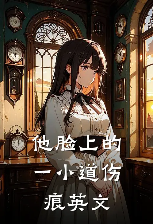 他脸上的一小道伤痕英文