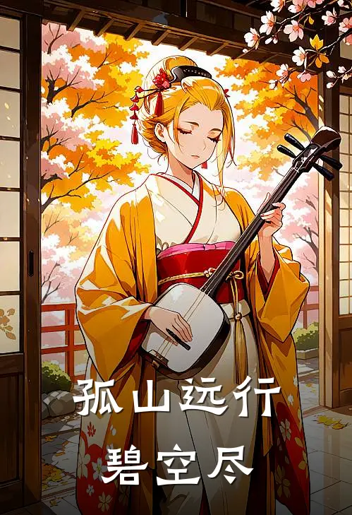 孤山远行碧空尽