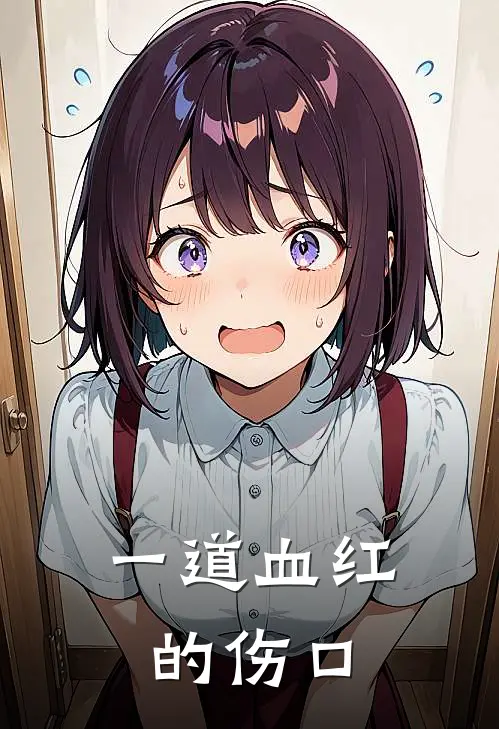 一道血红的伤口