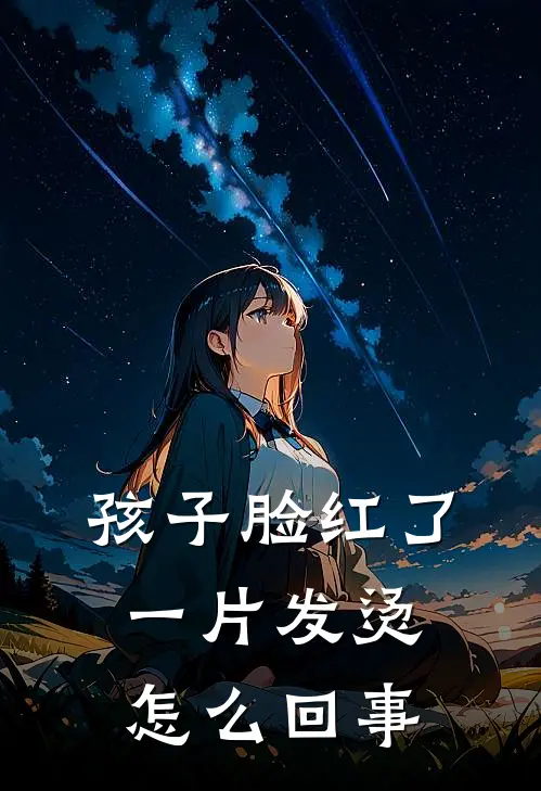 孩子脸红了一片发烫怎么回事