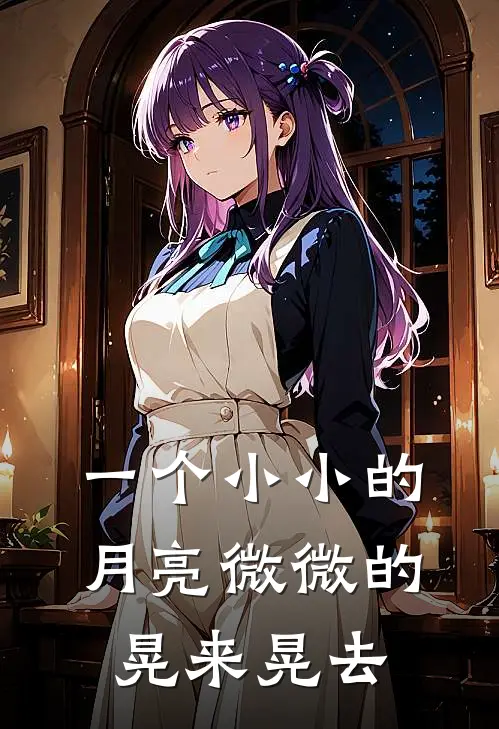 一个小小的月亮微微的晃来晃去
