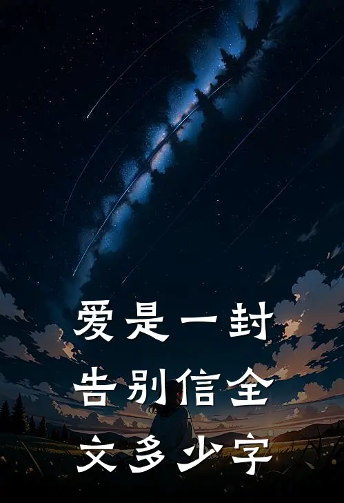 爱是一封告别信全文多少字
