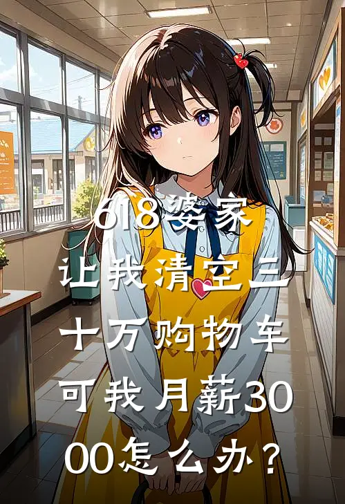 618婆家让我清空三十万购物车，可我月薪3000怎么办？