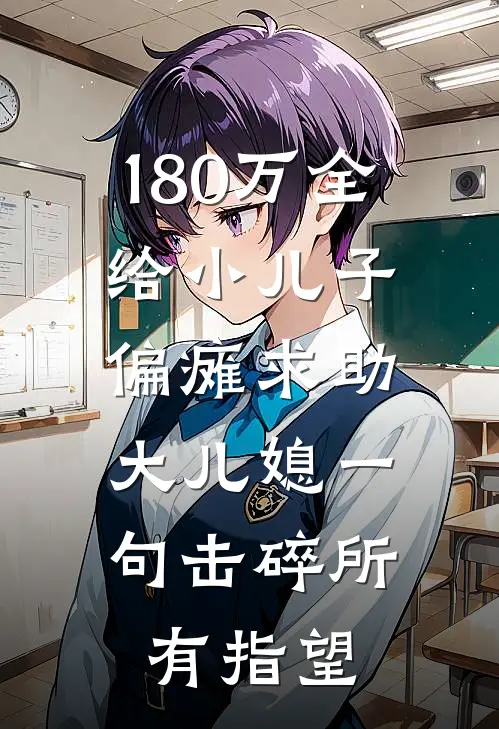 180万全给小儿子，偏瘫求助，大儿媳一句击碎所有指望