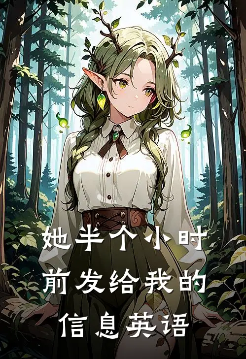 她半个小时前发给我的信息英语