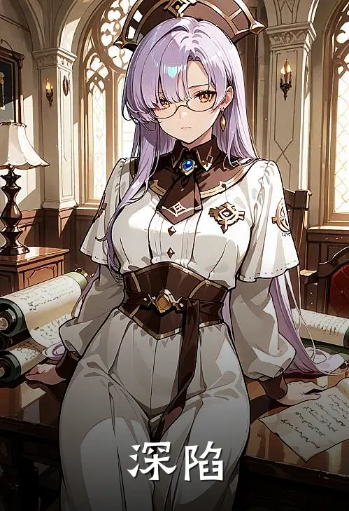 深陷