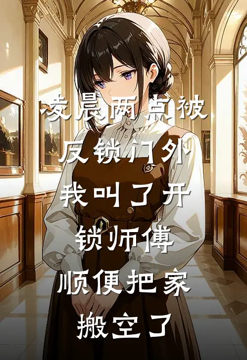 凌晨两点被反锁门外，我叫了开锁师傅，顺便把家搬空了