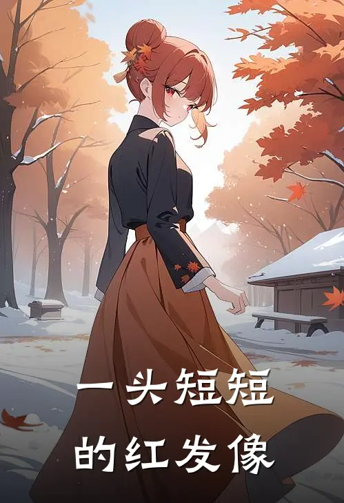 一头短短的红发像