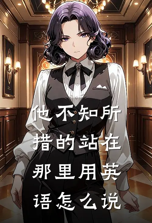 他不知所措的站在那里用英语怎么说