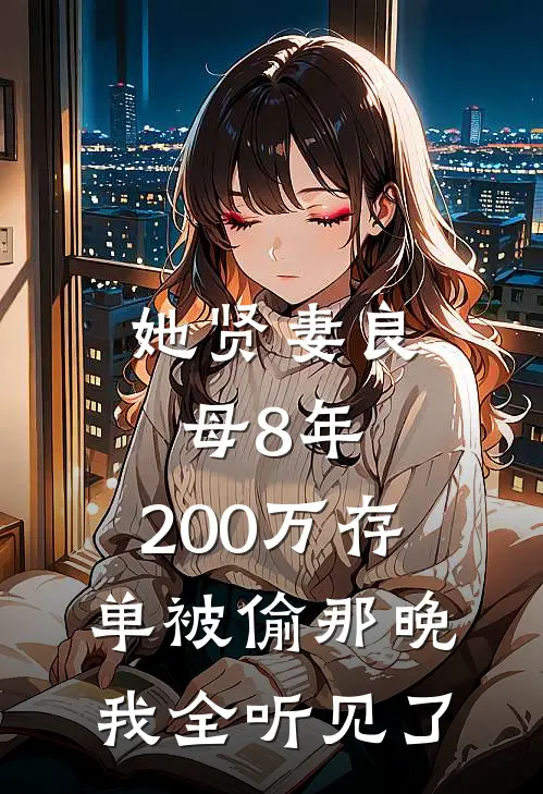 她贤妻良母8年，200万存单被偷那晚我全听见了