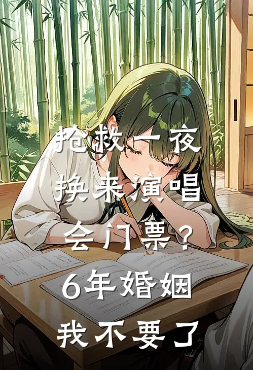 抢救一夜换来演唱会门票？6年婚姻我不要了