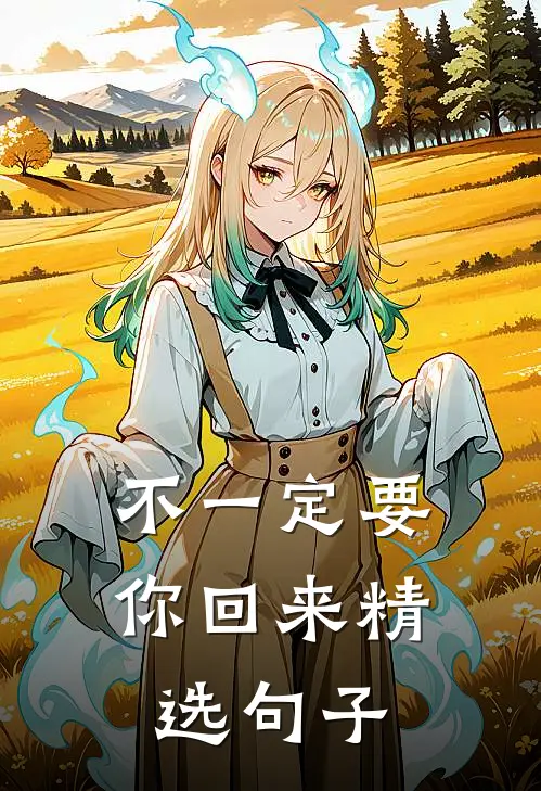 不一定要你回来精选句子