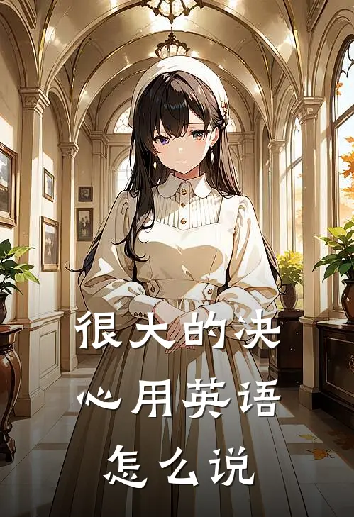 很大的决心用英语怎么说