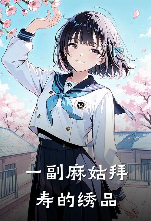 一副麻姑拜寿的绣品