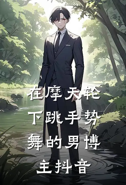 在摩天轮下跳手势舞的男博主抖音