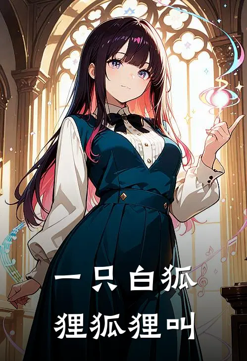 一只白狐狸狐狸叫