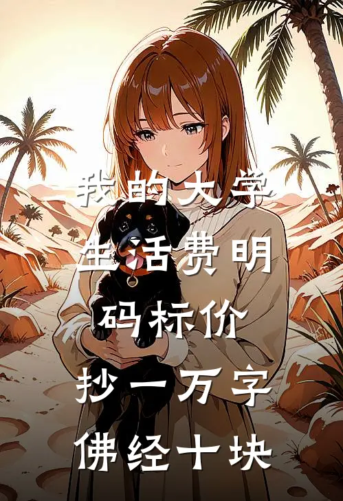 我的大学生活费明码标价，抄一万字佛经十块