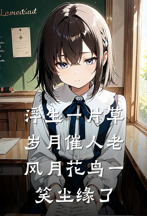 浮生一片草岁月催人老,风月花鸟一笑尘缘了