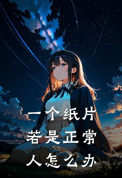 一个纸片若是正常人怎么办