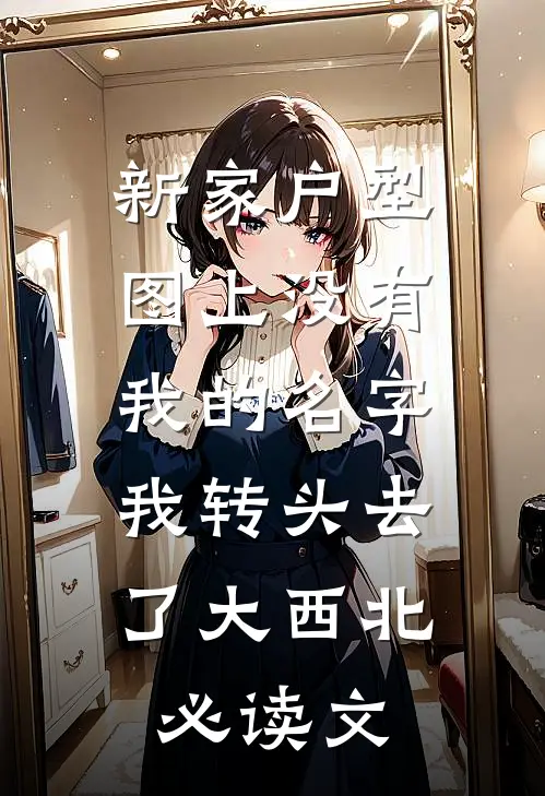 新家户型图上没有我的名字，我转头去了大西北必读文