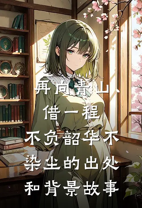 再向青山借一程,不负韶华不染尘的出处和背景故事