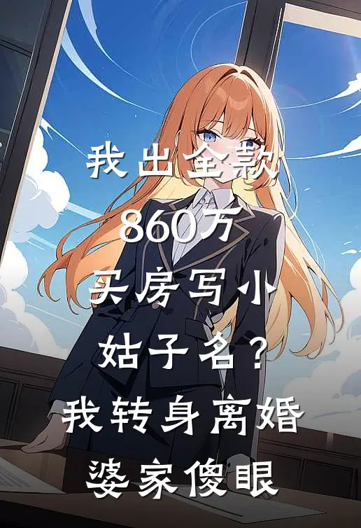 我出全款860万买房写小姑子名？我转身离婚，婆家傻眼