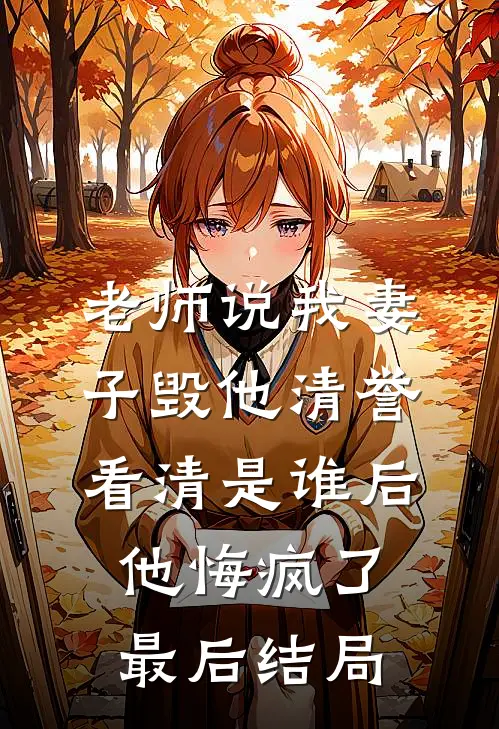 老师说我妻子毁他清誉，看清是谁后他悔疯了最后结局
