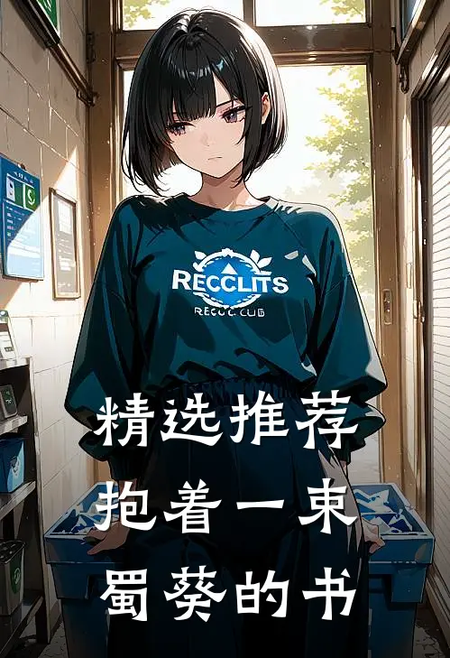 精选推荐抱着一束蜀葵的书