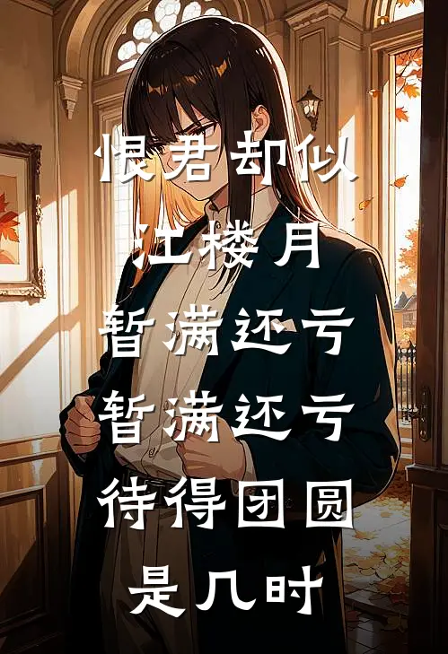 恨君却似江楼月,暂满还亏,暂满还亏,待得团圆是几时