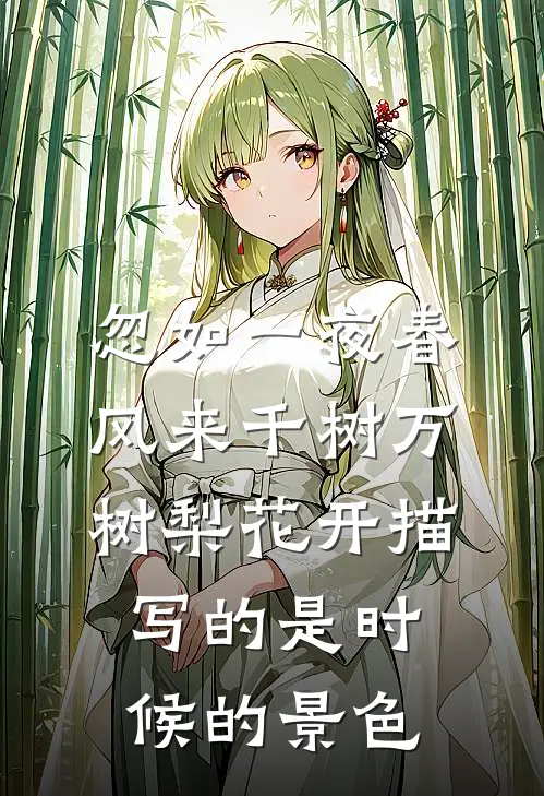 忽如一夜春风来千树万树梨花开描写的是时候的景色