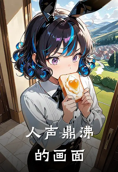 人声鼎沸的画面