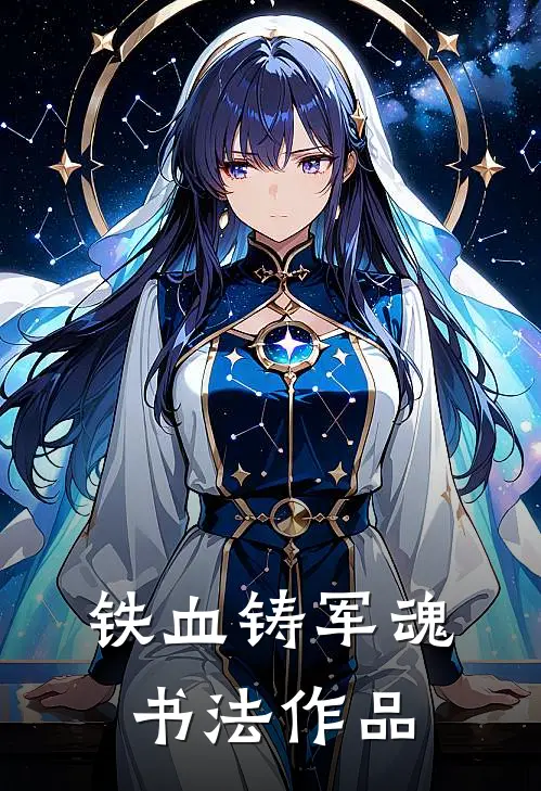 铁血铸军魂书法作品