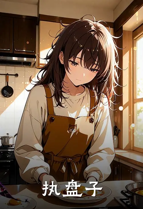 执盘子