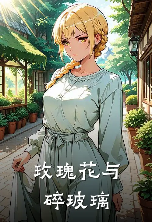 玫瑰花与碎玻璃