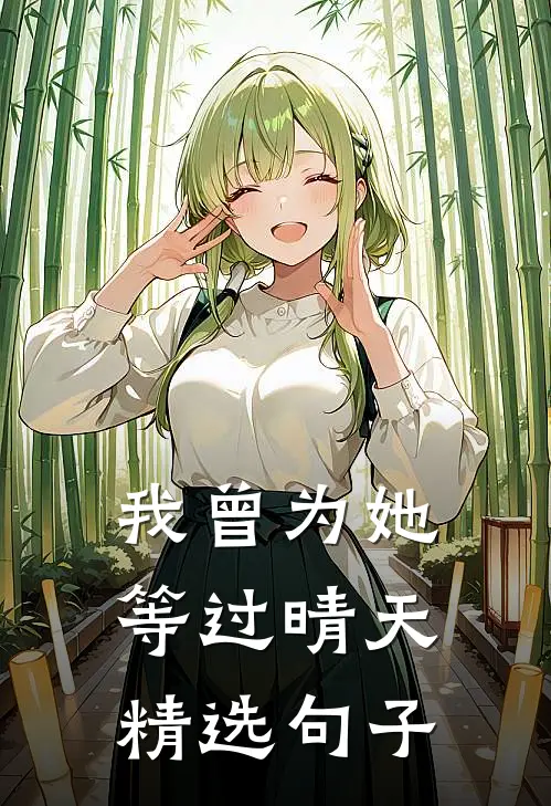 我曾为她等过晴天精选句子