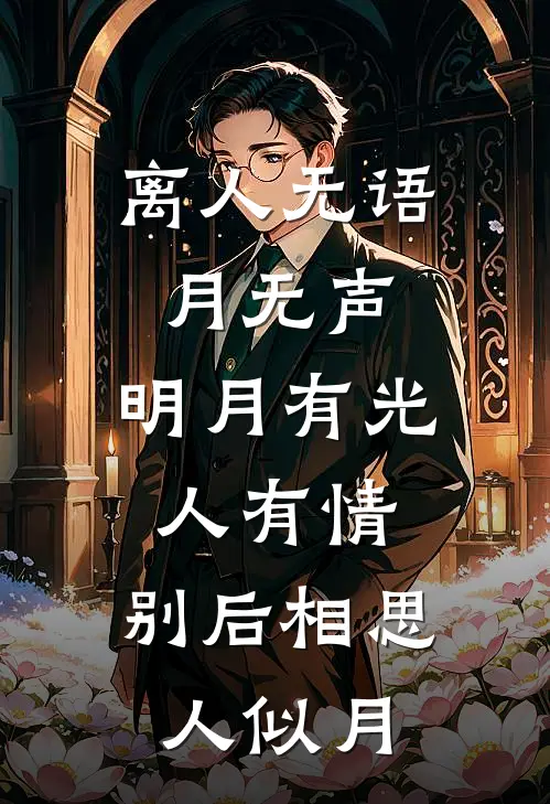 离人无语月无声,明月有光人有情,别后相思人似月