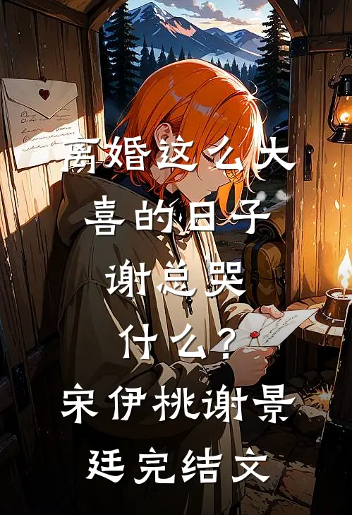 离婚这么大喜的日子，谢总哭什么？宋伊桃谢景廷完结文