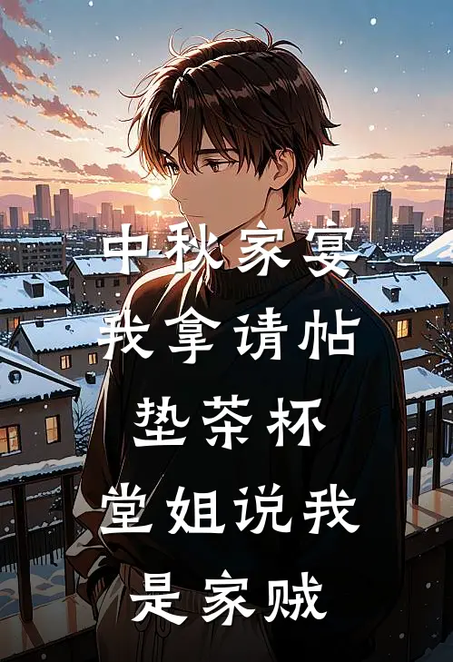 中秋家宴我拿请帖垫茶杯，堂姐说我是家贼