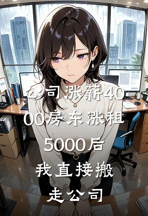 公司涨薪4000房东涨租5000后，我直接搬走公司