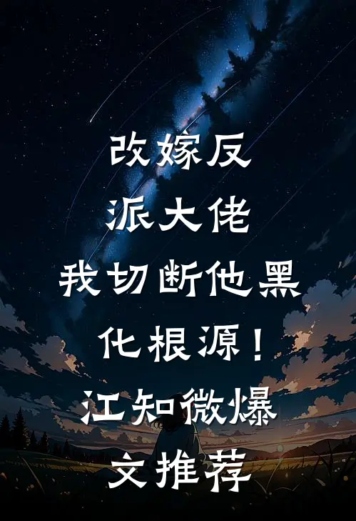改嫁反派大佬，我切断他黑化根源！江知微爆文推荐