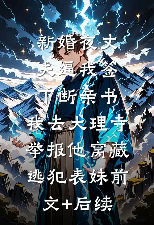 新婚夜丈夫逼我签下断亲书，我去大理寺举报他窝藏逃犯表妹前文+后续