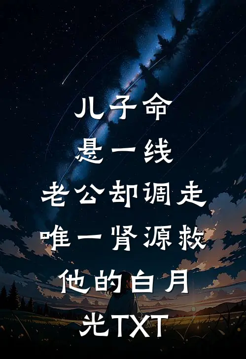 儿子命悬一线，老公却调走唯一肾源救他的白月光TXT