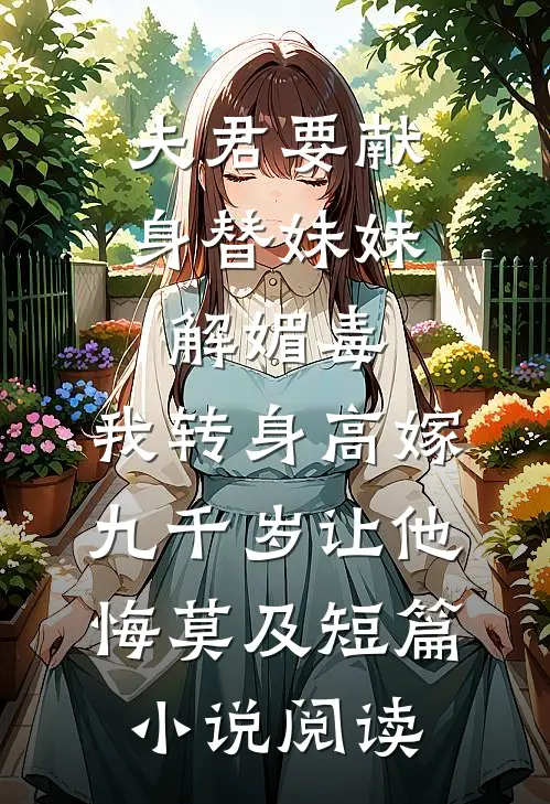 夫君要献身替妹妹解媚毒，我转身高嫁九千岁让他悔莫及短篇小说阅读