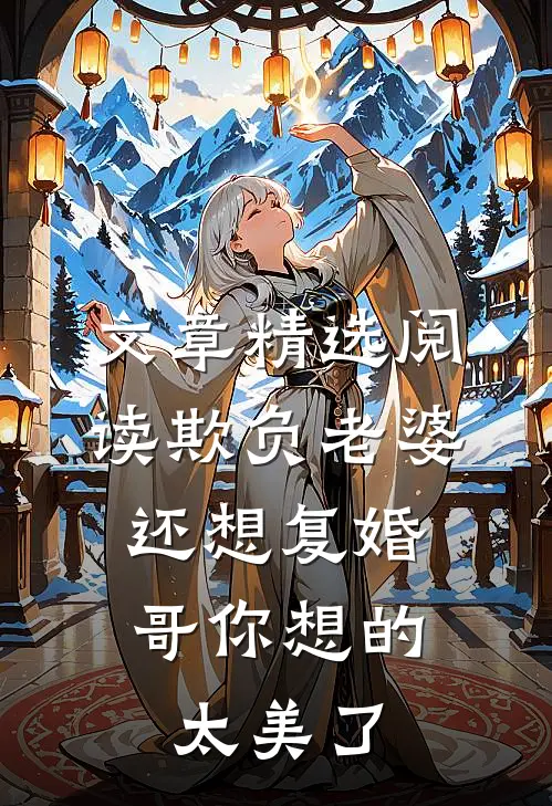 文章精选阅读欺负老婆还想复婚，哥你想的太美了