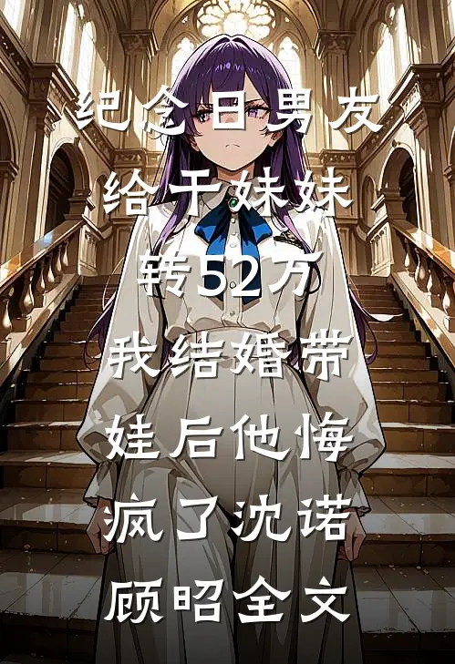 纪念日男友给干妹妹转52万，我结婚带娃后他悔疯了沈诺顾昭全文