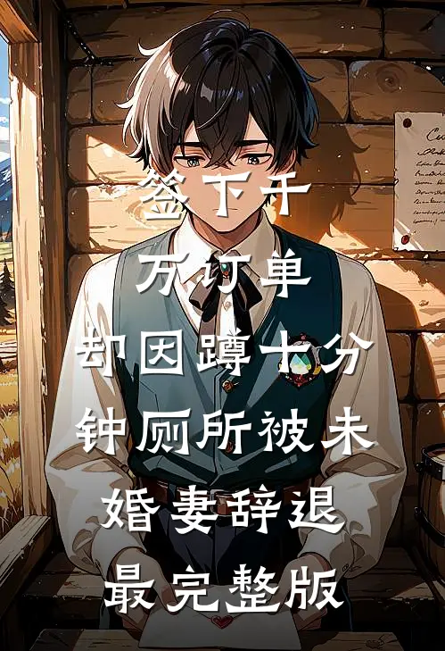 签下千万订单，却因蹲十分钟厕所被未婚妻辞退最完整版